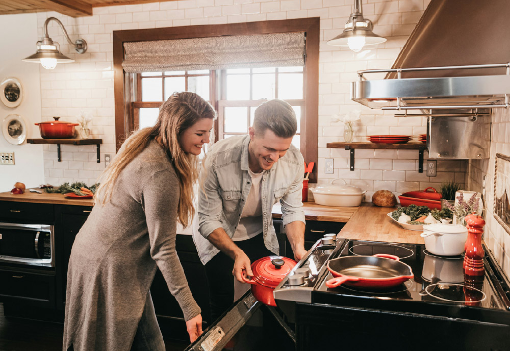 Couple Kitchen