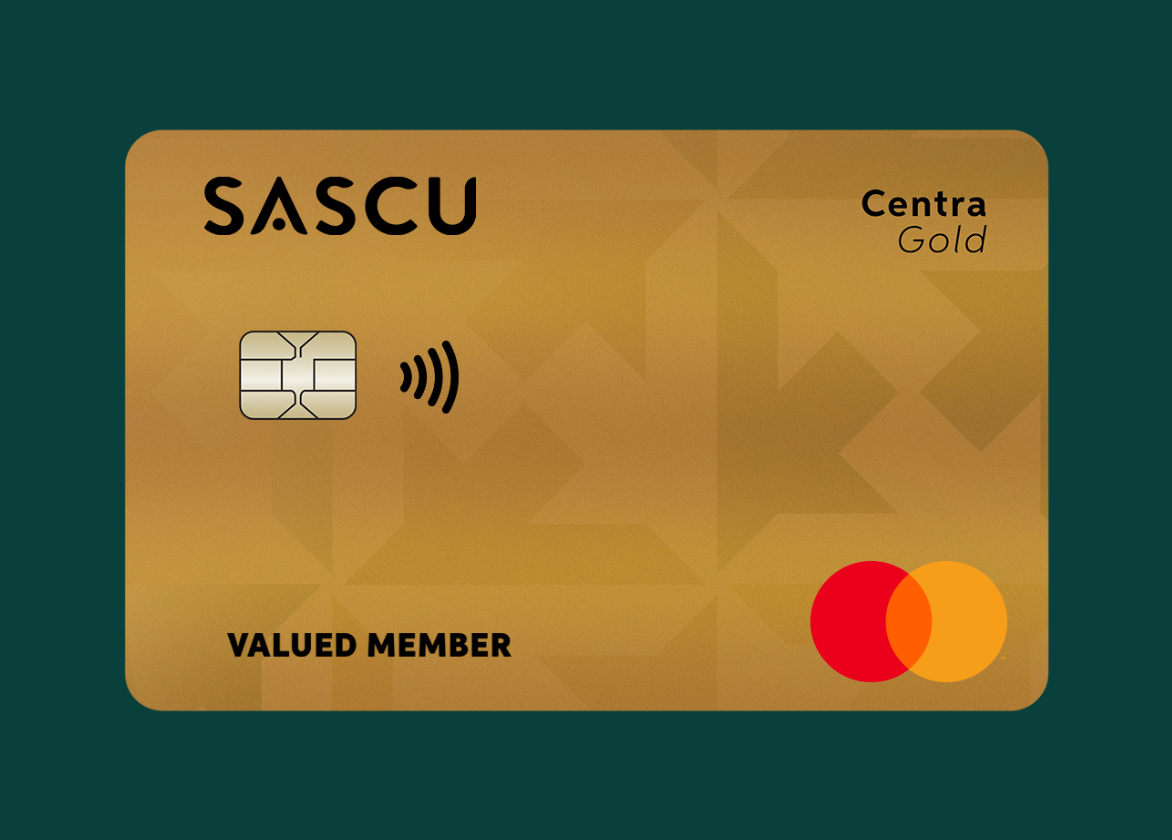 centra gold mastercard